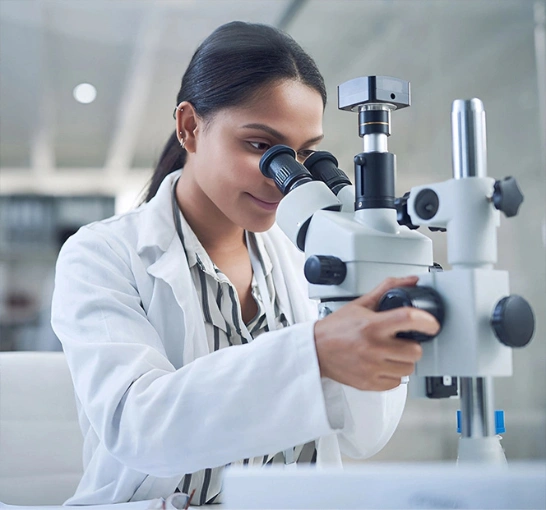 Microbiology and biotechnology laboratory at Cheran College of Pharmacy