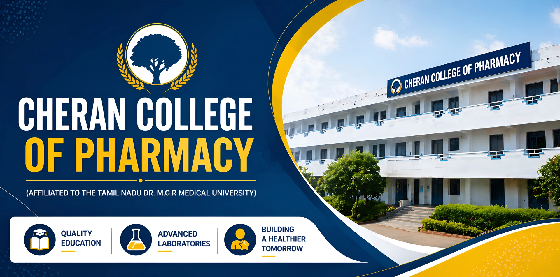 Cheran College of Pharmacy campus and student life